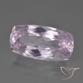 Kunzita Roxo muito claro Natural 12.48ct, Almofada, VVS-VS