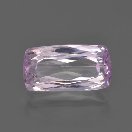 Kunzita roxo natural 4,15ct, almofada cortada, VS