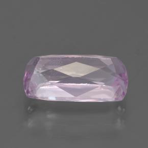 Kunzita roxo natural 4,15ct, almofada cortada, VS