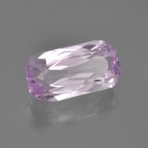 Kunzita rosa natural 3,13ct, corte esmeralda, VS