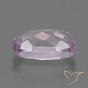 Kunzita Roxo Lilás Muito Claro Natural 7.80ct, Corte Oval, VVS-VS