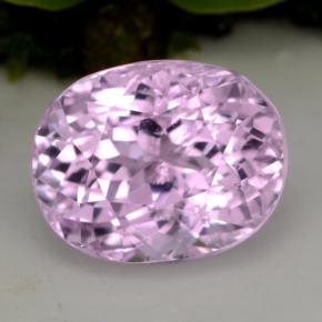 Kunzita rosa natural 5,49ct, corte oval, VS-SI