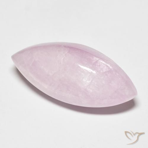 Kunzita Roxo Real Rosa Natural 18.45ct, Marquesa, Translúcido
