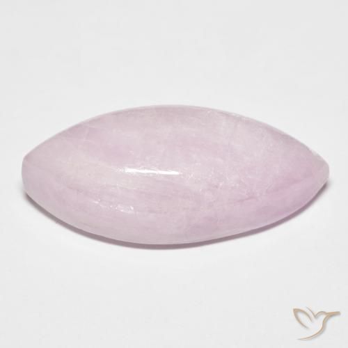 Kunzita Roxo Real Rosa Natural 18.45ct, Marquesa, Translúcido