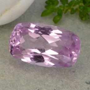 Kunzita roxo natural 10,72ct, almofada cortada, VVS-VS