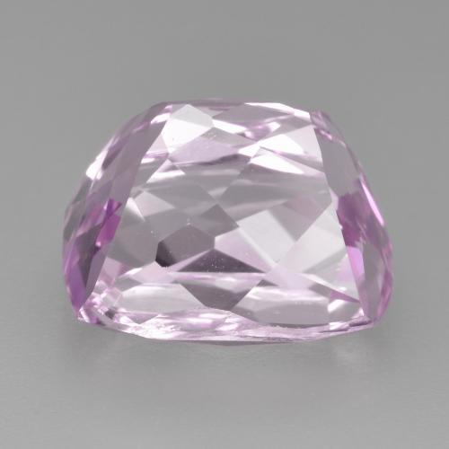Kunzita Roxo Real Rosa Natural 11.60ct, Almofada cortada, VS