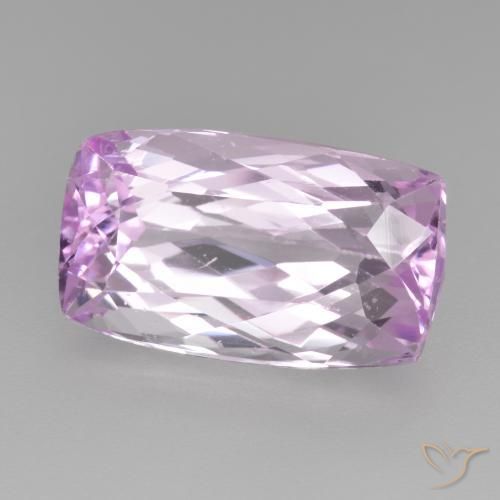 Kunzita Roxo Rosa Natural 10.71ct, Almofada, VS