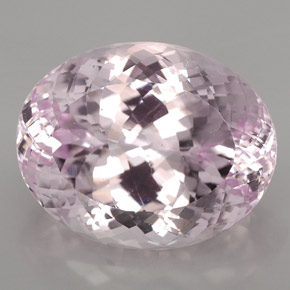 Kunzita rosa natural 56,20ct, corte oval, SI