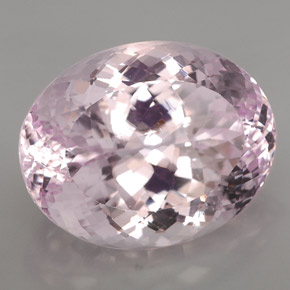 Kunzita rosa natural 56,20ct, corte oval, SI