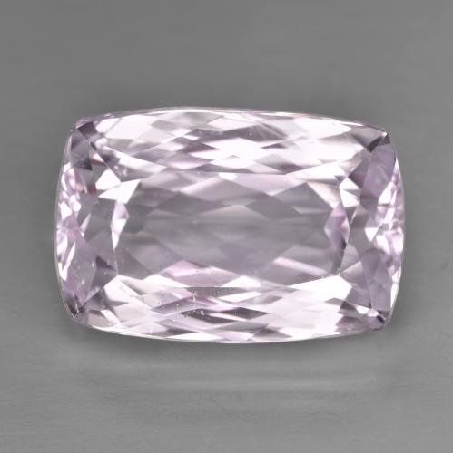 Kunzita rosa natural 19,54ct, almofada cortada, VS