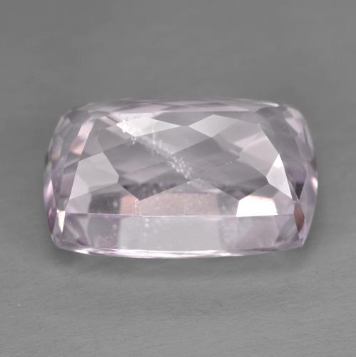 Kunzita rosa natural 19,54ct, almofada cortada, VS