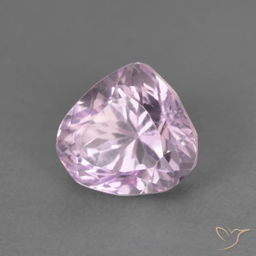 Kunzita rosa médio Natural 2.17ct, Formato de pêra, VS