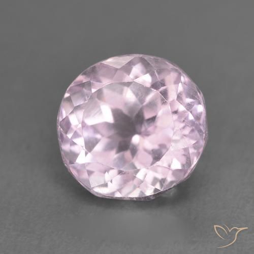 Kunzita Rosa Lavanda Muito Claro Natural 2.54ct, oval, VS