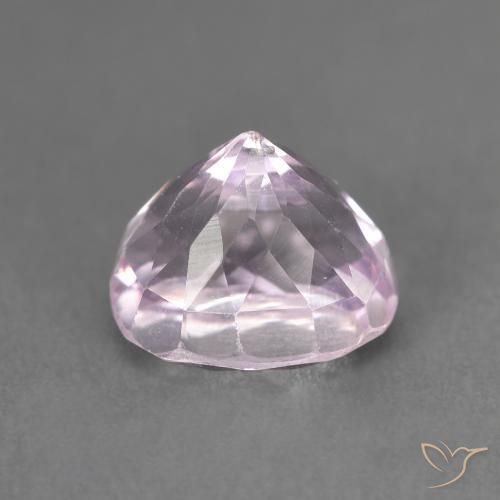Kunzita Rosa bem claro Natural 3.30ct, Almofada, VS-SI