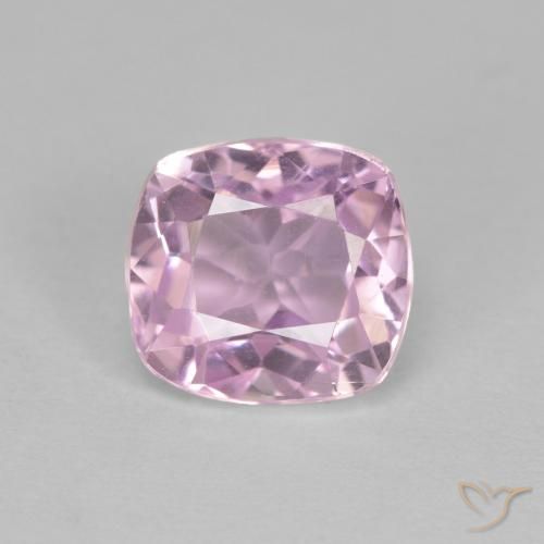 3.03ct Natural roxo médio Kunzita, Almofada, VVS