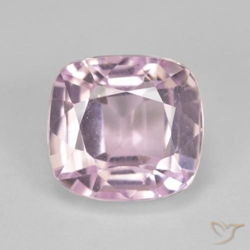 5.25ct Natural Luz roxa Kunzita, Almofada, VVS
