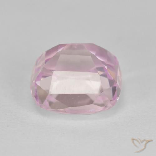Kunzita Luz roxa Natural 5.25ct, Almofada, VVS