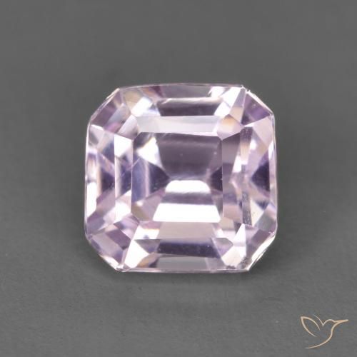1.83ct Natural Lilás claro Kunzita, Corte Esmeralda, VVS