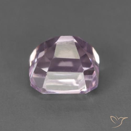 Kunzita Lilás claro Natural 1.83ct, Corte Octógono / Esmeralda, VVS