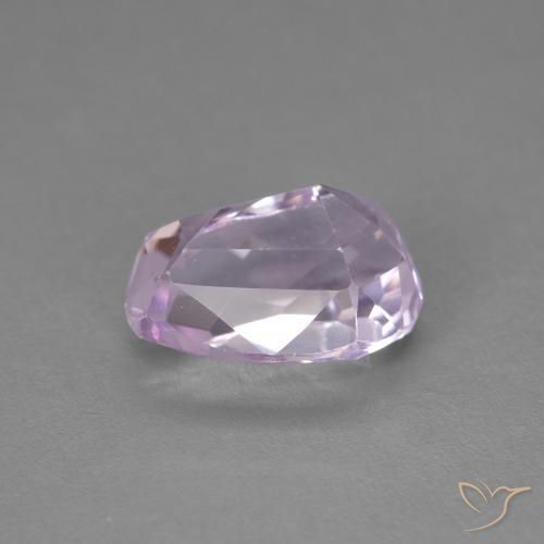 Kunzita Lilás claro Natural 3.01ct, Formato de pêra, VVS-VS