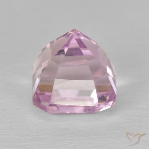 Kunzita Luz roxa Natural 3.30ct, Corte Octógono / Esmeralda, VVS-VS
