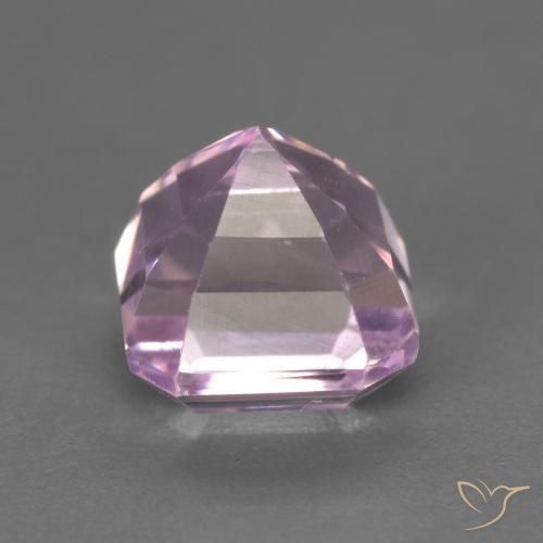 Kunzita Roxo Violeta Rosado Claro Natural 2.66ct, Corte Octógono / Esmeralda, VVS-VS