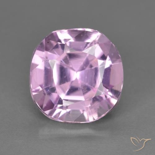 4.37ct Natural Medium Light-Purple Kunzita, Almofada, VVS-VS