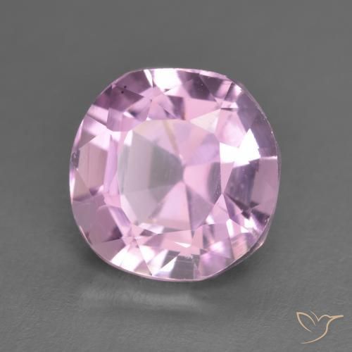 Kunzita Medium Light-Purple Natural 4.37ct, Almofada, VVS-VS