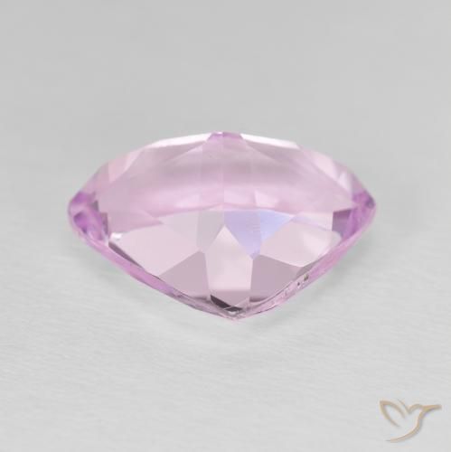 Kunzita Lilás Natural 9.79ct, Formato de pêra, VVS-VS
