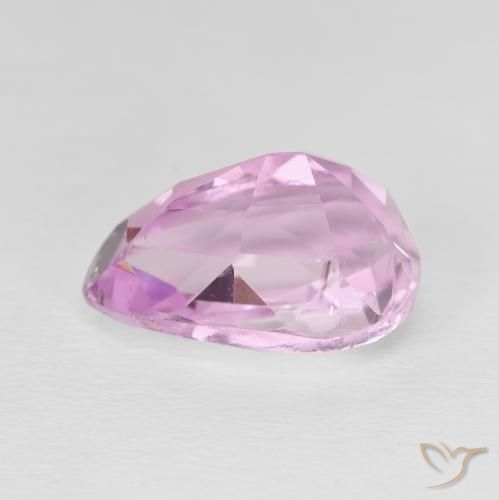Kunzita roxo médio Natural 10.13ct, Formato de pêra, VVS-VS
