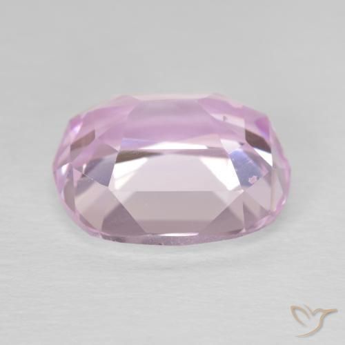 Kunzita Lilás claro Natural 6.96ct, Almofada, VVS-VS