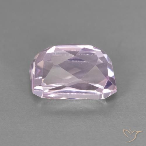 Kunzita Rosa Violeta Roxo Natural 3.00ct, Corte Octógono / Esmeralda, VVS