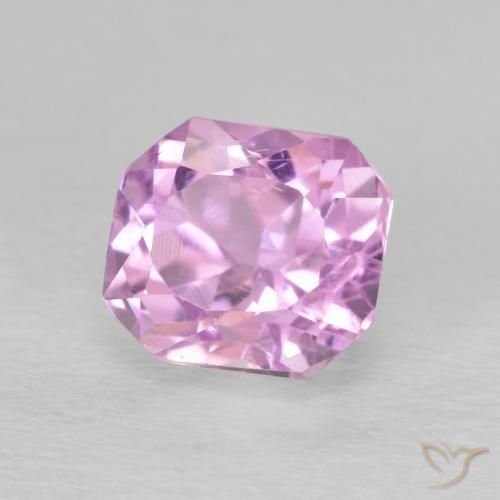 Kunzita Rosa Roxo Natural 2.29ct, Corte Octógono / Esmeralda, VS