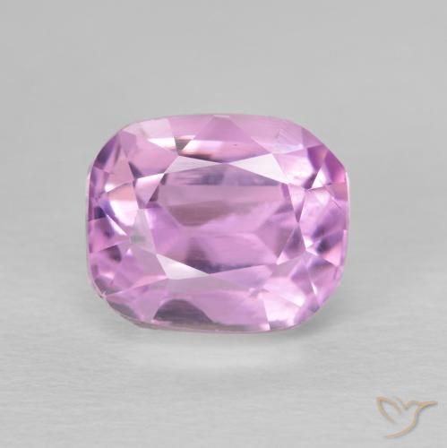 3.47ct Natural roxo médio Kunzita, Almofada, VS
