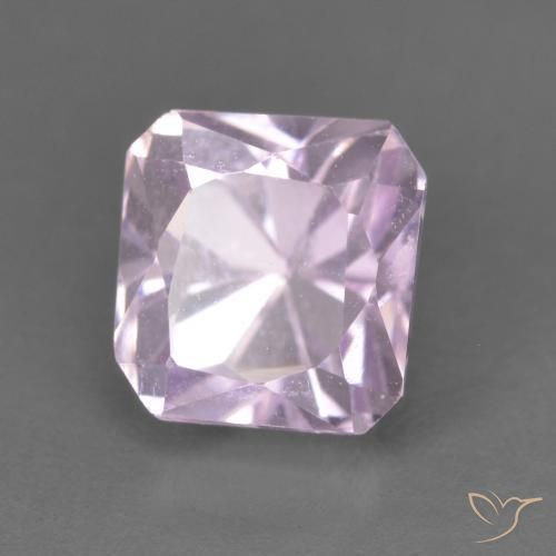 Kunzita Luz rosa Natural 2.21ct, Corte Octógono / Esmeralda, VVS-VS