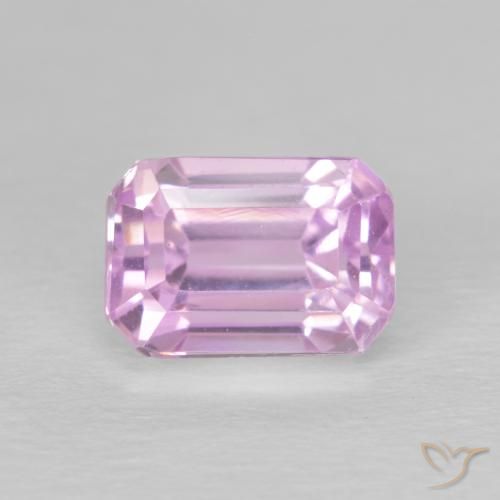 3.03ct Natural Tom Rosa Cereja Kunzita, Corte Esmeralda, VVS-VS