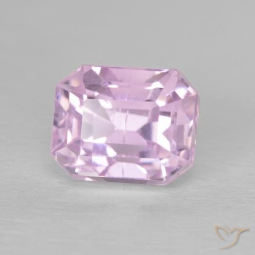 Kunzita Medium Light-Pink Natural 2.50ct, Corte Octógono / Esmeralda, VVS-VS