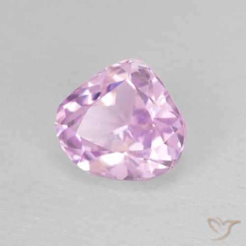 Kunzita Rosa bem claro Natural 2.33ct, Formato de pêra, VVS-VS