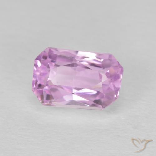 Kunzita Roxo Rosa Natural 2.38ct, Corte Octógono / Esmeralda, VVS-VS