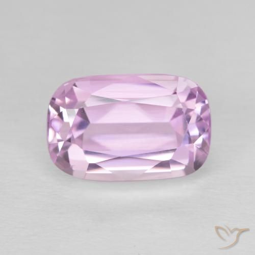 5.92ct Natural Roxo Rosa Kunzita, Almofada, VVS