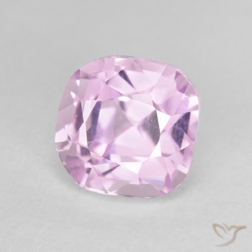 Kunzita Rosa Violeta Roxo Natural 3.46ct, Almofada, VS