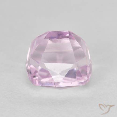 Kunzita Roxo Violeta Rosado Claro Natural 2.42ct, Almofada, VS