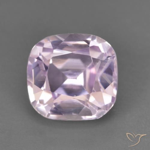 3.45ct Natural Luz rosa Kunzita, Almofada, VVS