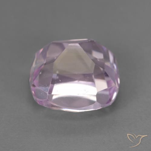 Kunzita Luz rosa Natural 3.45ct, Almofada, VVS