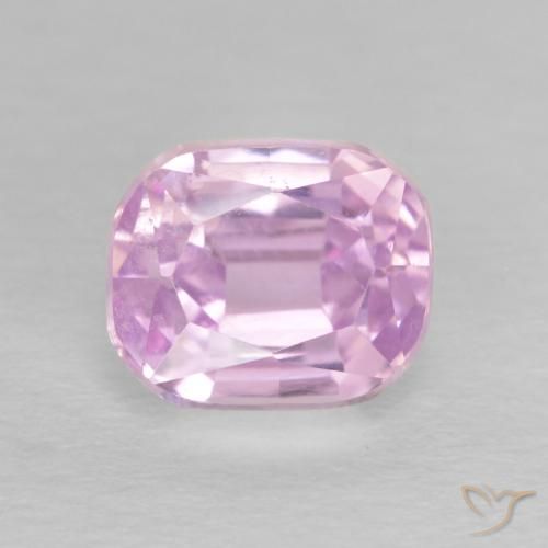 1.94ct Natural Tom Rosa Cereja Kunzita, Almofada, VVS