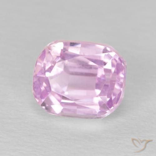 Kunzita Tom Rosa Cereja Natural 1.94ct, Almofada, VVS