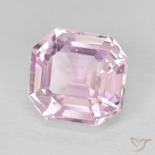 Kunzita Luz rosa Natural 5.87ct, Corte Octógono / Esmeralda, VS