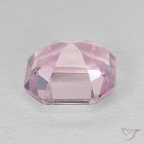 Kunzita Luz rosa Natural 5.87ct, Corte Octógono / Esmeralda, VS
