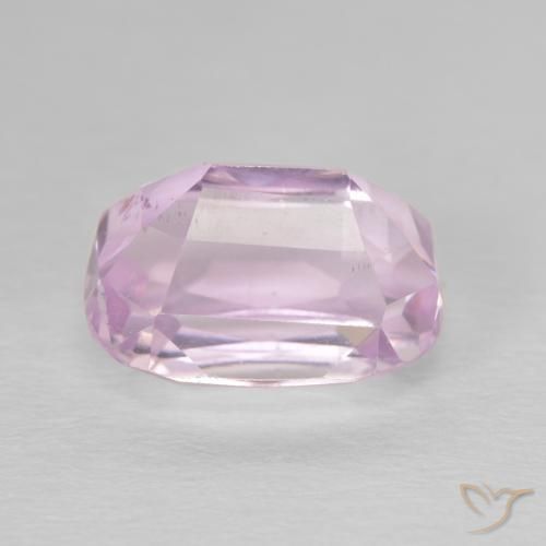 Kunzita Tom Rosa Cereja Natural 6.97ct, Almofada, VS