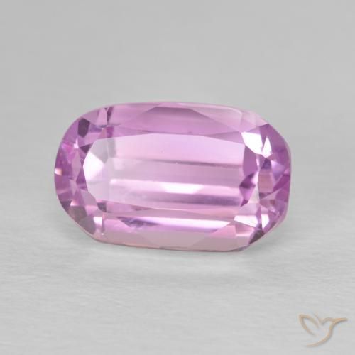 4.46ct Natural Luz rosa Kunzita, Almofada, VS